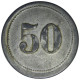 ALLEMAGNE - MAGDEBURG - 050.1 - Monnaie Nécessité Camp Prisonniers - 50 Pfennig - Monetary/Of Necessity