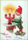 BABBO NATALE Natale Vintage Cartolina CPSM #PAK986.IT - Kerstman