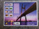France 2024 Sunsets In NORMANY Bridge Mont Saint Michel Cliff ETRETAT Coucher Soleil Ms8v COLLECTOR - Unused Stamps