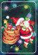 BABBO NATALE Natale Vintage Cartolina CPSM #PAJ529.IT - Santa Claus