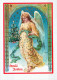 ANGELO Buon Anno Natale Vintage Cartolina CPSM #PAH696.IT - Engel