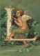 ANGELO Buon Anno Natale Vintage Cartolina CPSM #PAH320.IT - Engel