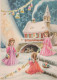 ANGELO Buon Anno Natale Vintage Cartolina CPSM #PAH257.IT - Engel