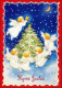 ANGELO Buon Anno Natale Vintage Cartolina CPSM #PAH454.IT - Anges