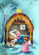ANGELO Buon Anno Natale Vintage Cartolina CPSM #PAH756.IT - Engel