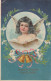 1940 ANGEL CHRISTMAS Holidays Vintage Antique Old Postcard CPA #PAG686.GB - Engel