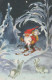 SANTA CLAUS Happy New Year Christmas Vintage Postcard CPSMPF #PKG339.GB - Kerstman