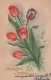 FLOWERS Vintage Postcard CPA #PKE735.GB - Fleurs
