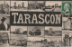 PE 1-(13) TARASCON - CARTE MULTIVUES - 2 SCANS - Tarascon