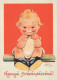 CHILDREN HUMOUR Vintage Postcard CPSM #PBV155.GB - Cartes Humoristiques