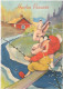 EASTER RABBIT Vintage Postcard CPSM #PBO540.GB - Easter