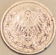 Germany Empire - 1/2 Mark 1905 A, KM# 17, Silver (#4423) - Sonstige – Europa