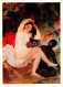 Painting By K. Bryullov - Bathsheba - Naked Woman - Nude - Russian Art - 1979 - Russia USSR - Unused - Peintures & Tableaux