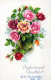 FIORI Vintage Cartolina CPA #PKE497.IT - Fleurs