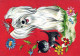 CANE Animale Vintage Cartolina CPSM #PBQ578.IT - Chiens