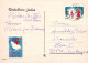 Vergine Maria Madonna Gesù Bambino Natale Religione Vintage Cartolina CPSM #PBP998.IT - Vierge Marie & Madones