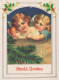 ANGELO Natale Vintage Cartolina CPSM #PBP356.IT - Angels