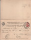 RUSSIE - Entiers Postaux - Odessa Le 13/09/1903 Pour Paris (avec Réponse Payée) - Ganzsachen