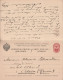 RUSSIE - Entiers Postaux - Odessa Le 13/09/1903 Pour Paris (avec Réponse Payée) - Ganzsachen