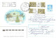 Ukraine:Ukraina:Registered Letter From Sevastopol With Overprinted Stamps, 1994 - Ucrania