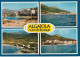 PE 17 -(20) ALGAJOLA - HOTEL DE LA PLAGE - CARTE MULTIVUES COULEURS - 2 SCANS - Other & Unclassified