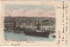 PE 18 - WALES - BARRY DOCK - GENERAL VIEW - CARTE COLORISEE (1905) - 2 SCANS - Glamorgan