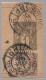 FRANCE To LUXEMBOURG 1890 Incoming Uprated 1c Wrapper To ECHTERNACH - P.P. Imprimé Postmark - Interi Postali