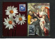 ESPAGNE - ESPAÑA - 2 Cartes MAXIMUM 1955 Et 1956 - SAGRADA FAMILIA - Marguerites - Cartoline Maximum