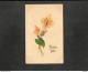 FANTAISIE - Carte Gaufrée Relief Fleur - BONNE FÊTE - 1907 - Other & Unclassified