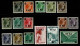 Ref 1646 - Germany Occupation Of Luxembourg - 1940 MNH Set SG 413-428 - 1940-1944 Occupation Allemande