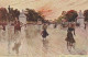 OP Nw33-(75)  PARIS - AVENUE DES CHAMPS ELYSEES - GEORGES STEIN - 2 SCANS - Peintures & Tableaux