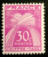 1943 FRANCE N 68 CHIFFRE TAXE 30c TYPE GERBES DE BLÉ - NEUF** - 1859-1959 Postfris