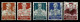 Ref 1646 - Germany 1934 Welfare Fund - 5 X Fine Used Stamps SG 555-559 - Gebraucht