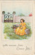 OP Nw37- " PETITE MAMAN CHERIE BONNE FETE " -  LOT DE 2 CARTES - ILLUSTRATEUR - Mother's Day