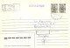 Ukraine:Ukraina:Registered Letter From Poltava With Zakasnoje Cancellation And Overprinted Stamps, 1993 - Ukraine