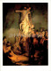 Painting By Rembrandt - Take Down From The Cross - Dutch Art - 1987 - Russia USSR - Unused - Peintures & Tableaux