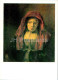 Painting By Rembrandt - Portrait Of Old Woman - Dutch Art - 1987 - Russia USSR - Unused - Peintures & Tableaux