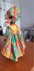 Antillaise Costumée Des Années 60 : Coiffe, Bijoux, Robe Et Jupon, Culotte . - Poupées