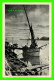 SHIP, BATEAUX, VOILIERS - LE GRUAU D'AGDE, L'HÉRAULT (34) - RIVE GAUCHE - LES ÉDITIONS NARBO - CIRCULÉE EN 1949 - - Sailing Vessels