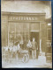 PHOTO ORIGINALE  Charbonnier Magasin Devanture Métier Citrate 186X 12 Cm   ( Ref D19 ) - Berufe