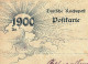 Imperial Germany 5 Pfennig Postcard "End Of XIX C.1900" Jahrhundertwende, Deutsche Reichspost Postkarte. Gedruckte Marke - Cartes Postales