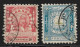 1897 Poste Locale Du Maroc, Fez N°22 Et Taxe N°24. Cote 50€ - Postes Locales & Chérifiennes