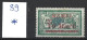 MEMEL YT N° 89 Avec Charnière - Unused Stamps