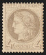 N°52, Cérès 4c Gris, Neuf ** Sans Charnière, Gomme Non-originale - 1871-1875 Ceres