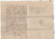 TB 4796 - 1869 - Lettre De Me Alfred LE MASSON, Notaire à ROUEN Pour M. René FLAMAND, Négociant à EU - 1849-1876: Classic Period