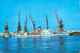 Navigation Sailing Vessels & Boats Themed Postcard Romania Constanta Harbour - Sailing Vessels