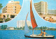 Navigation Sailing Vessels & Boats Themed Postcard Mamaia - Zeilboten