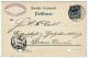 Imperial Germany 5 Pfennig Postcard 15.05.1898 Kastel Zu Mainz With Seal Schonauer & Schwartz Kastel A, Rhein - Cartoline
