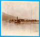 Savoie 1897 * Lac Du Bourget, Bateau à Vapeur « Ville D’Aix », Port Aix-les-Bains   * Photo Originale - Lieux