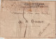 1823 - ENTREE MARITIME COLONIES PAR BREST Sur LETTRE SC PURIFIEE Avec ENTAILLES => ST BRIEUC - Poste Maritime